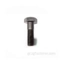 DIN 931 Μερικό νήμα Hex Bolt Black